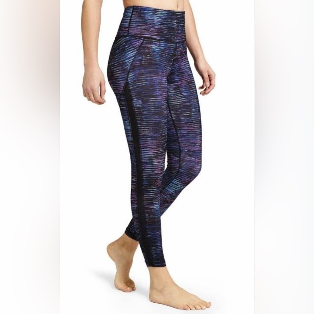 NWOT Athleta HR Interstellar Mesh 7/8 Tight Sz XS